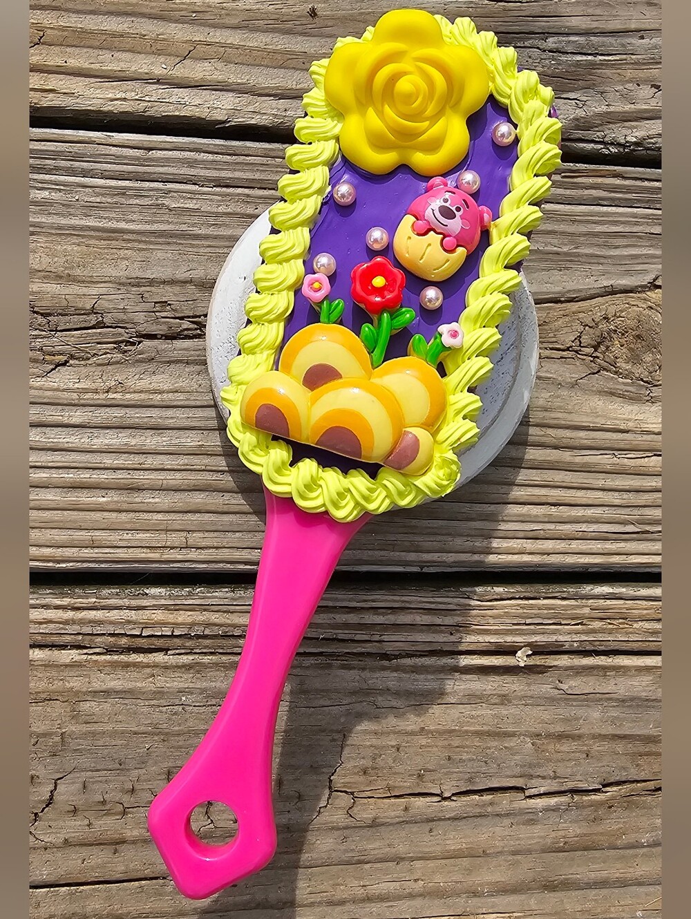 Disney Lotso Bear Custom Hairbrush